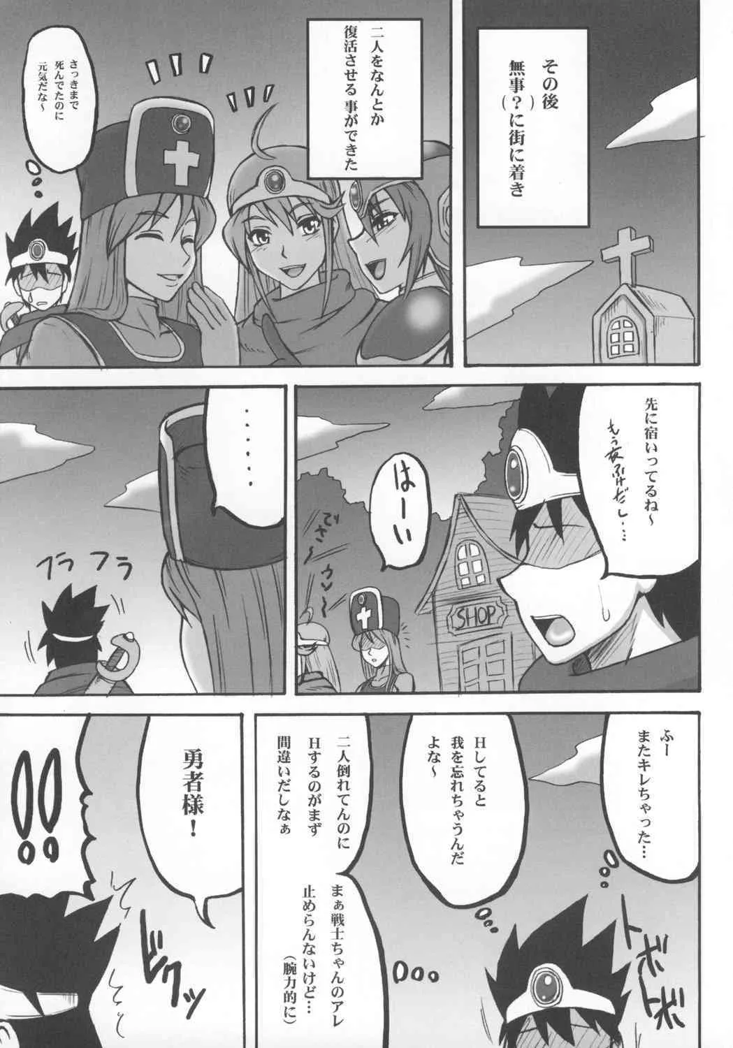 (C74) [もつ料理 (もつ)] 闘娘 II (ドラゴンクエスト)_10
