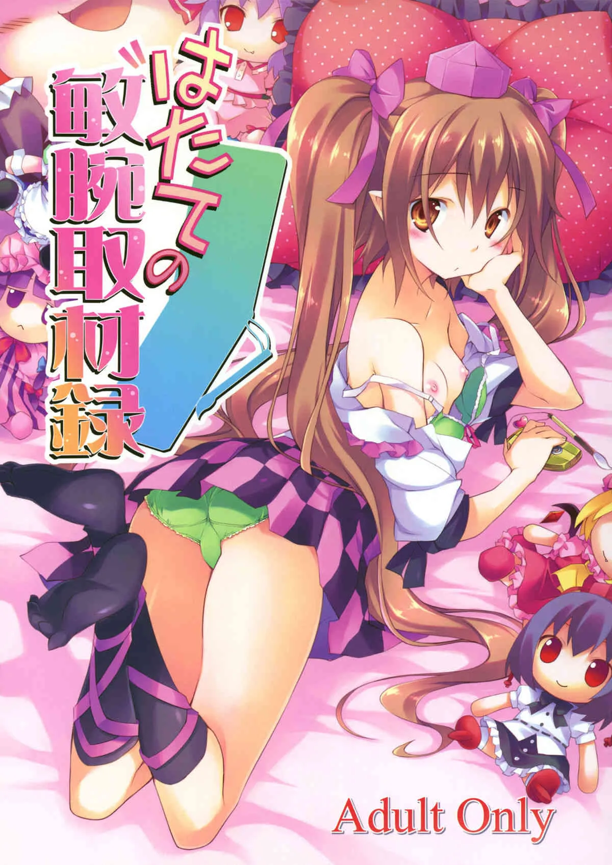 (C80) [方円軒 (稲瀬信也)] はたての敏腕取材録 (東方Project)