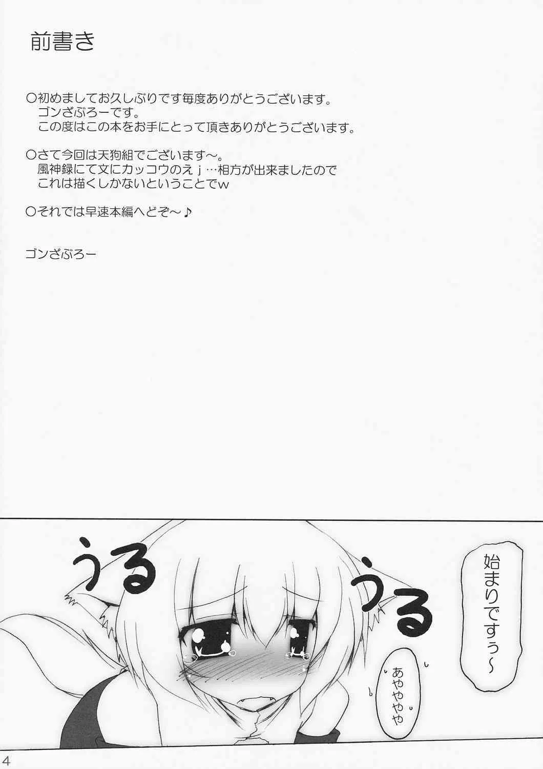 (例大祭5) [有言実行 (ゴンざぶろー)] 烏舎狼狽 (東方Project)_4