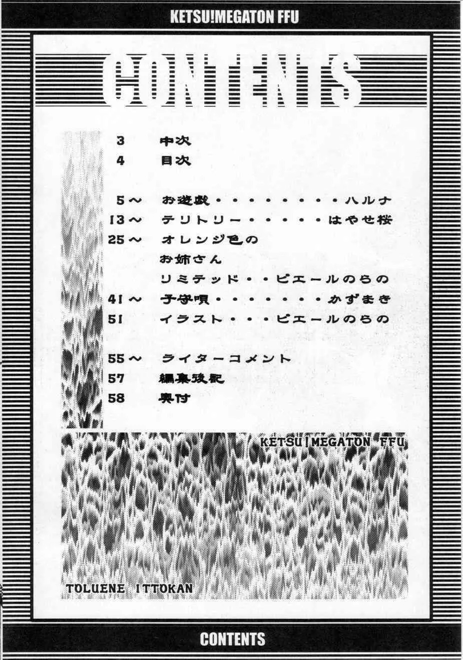 [Toluene Ittokan] Ketsu! Megaton FFU_3