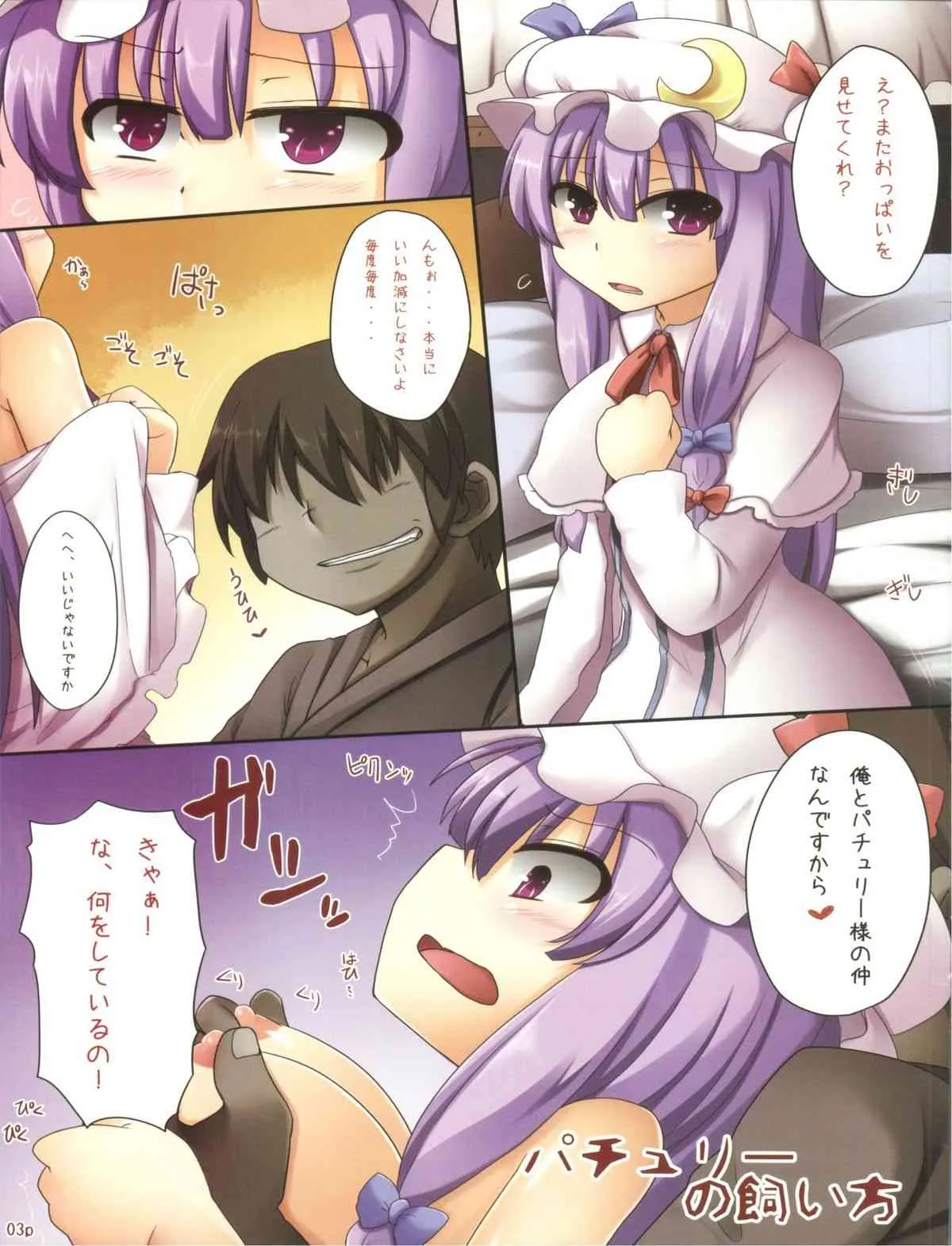 (C79) [ありぃすいべりぃ, ちよこ (綾枷りべり, ちよこ)] パチュリーの飼い方 (東方Project)_2