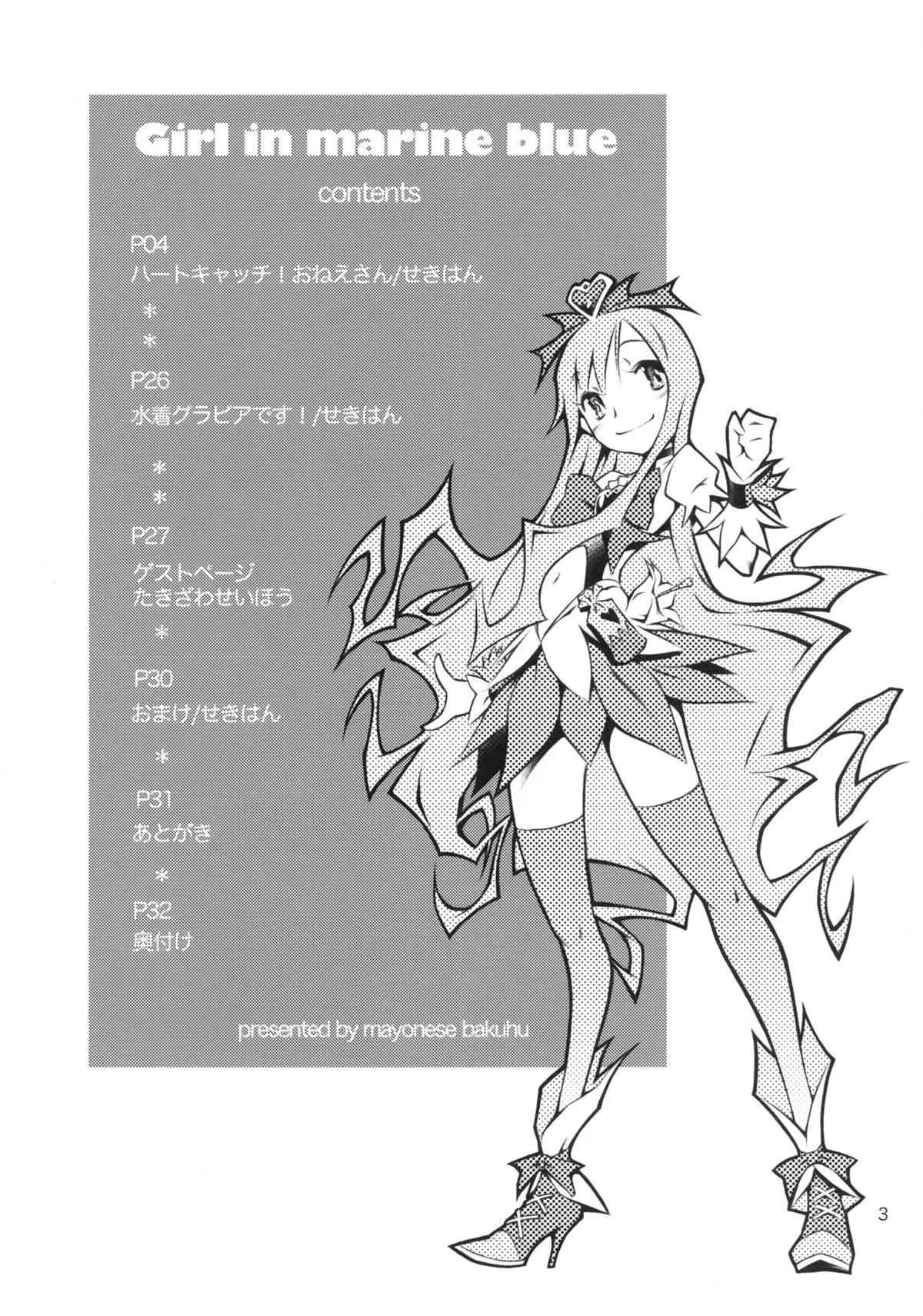 (C78) [マヨネーズ幕府 (せきはん)] Girl in marine blue＊ (ハートキャッチプリキュア!)_3