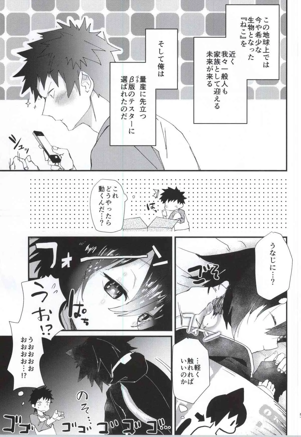 (コミティア112) [にこむとこ (なべんこ)] ロボねこのしつけ方_3