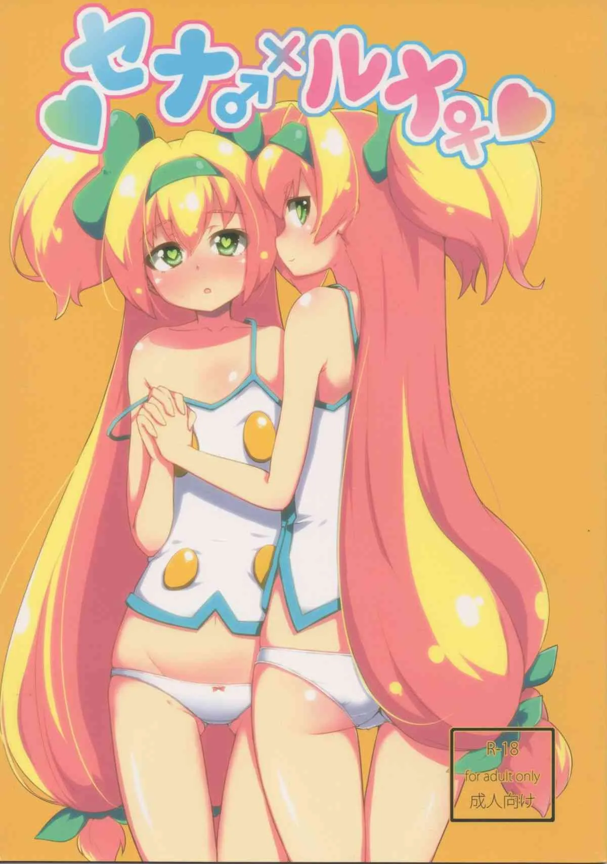 (C86) [銀のキャッチャーミット (かなめ)] セナ♂×ルナ♀ (ブレイブルー)