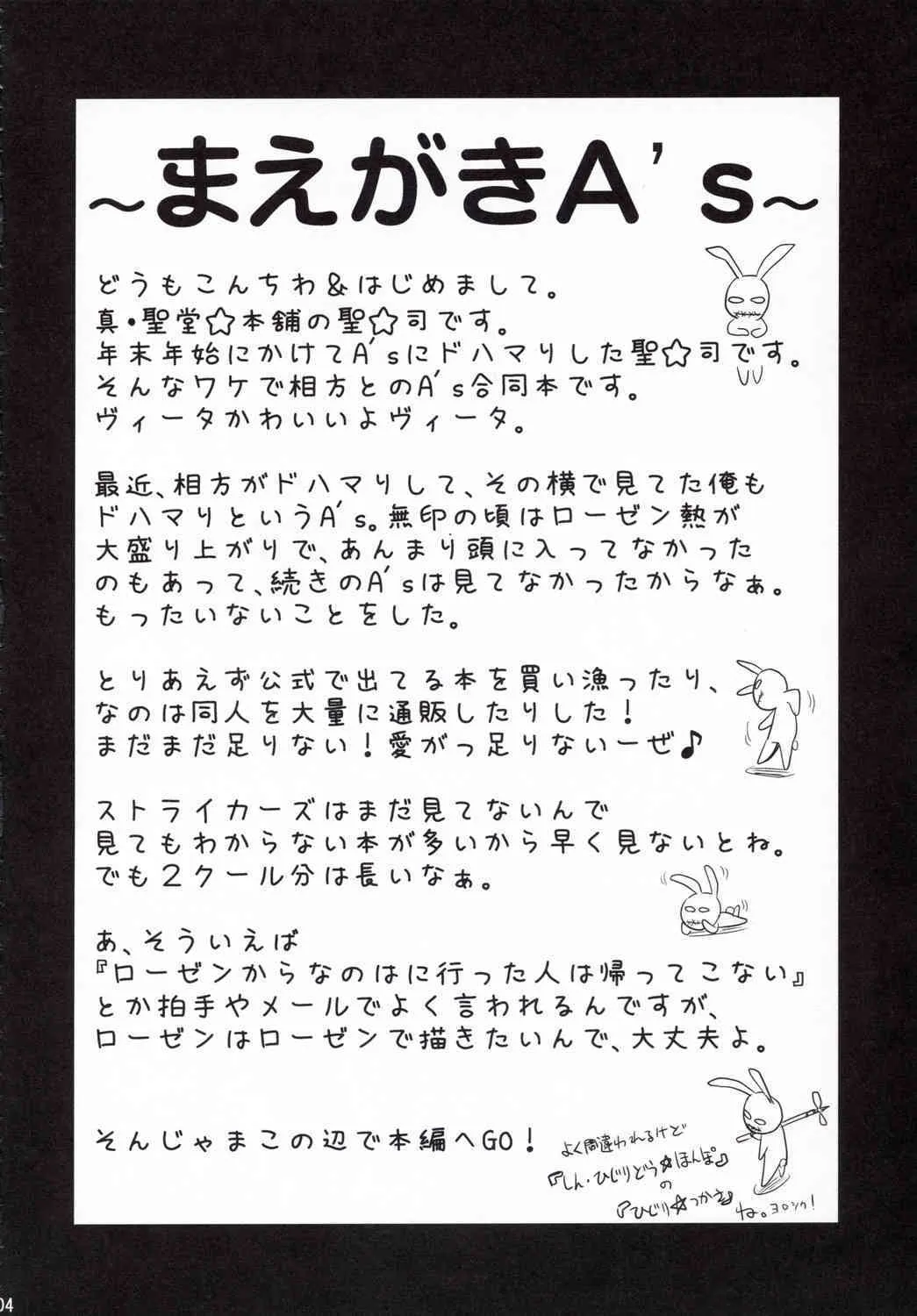 [Shin Seidou Honpo and Tounantou] Vita-chan no Shuushuu Nikki (Nanoha)_3