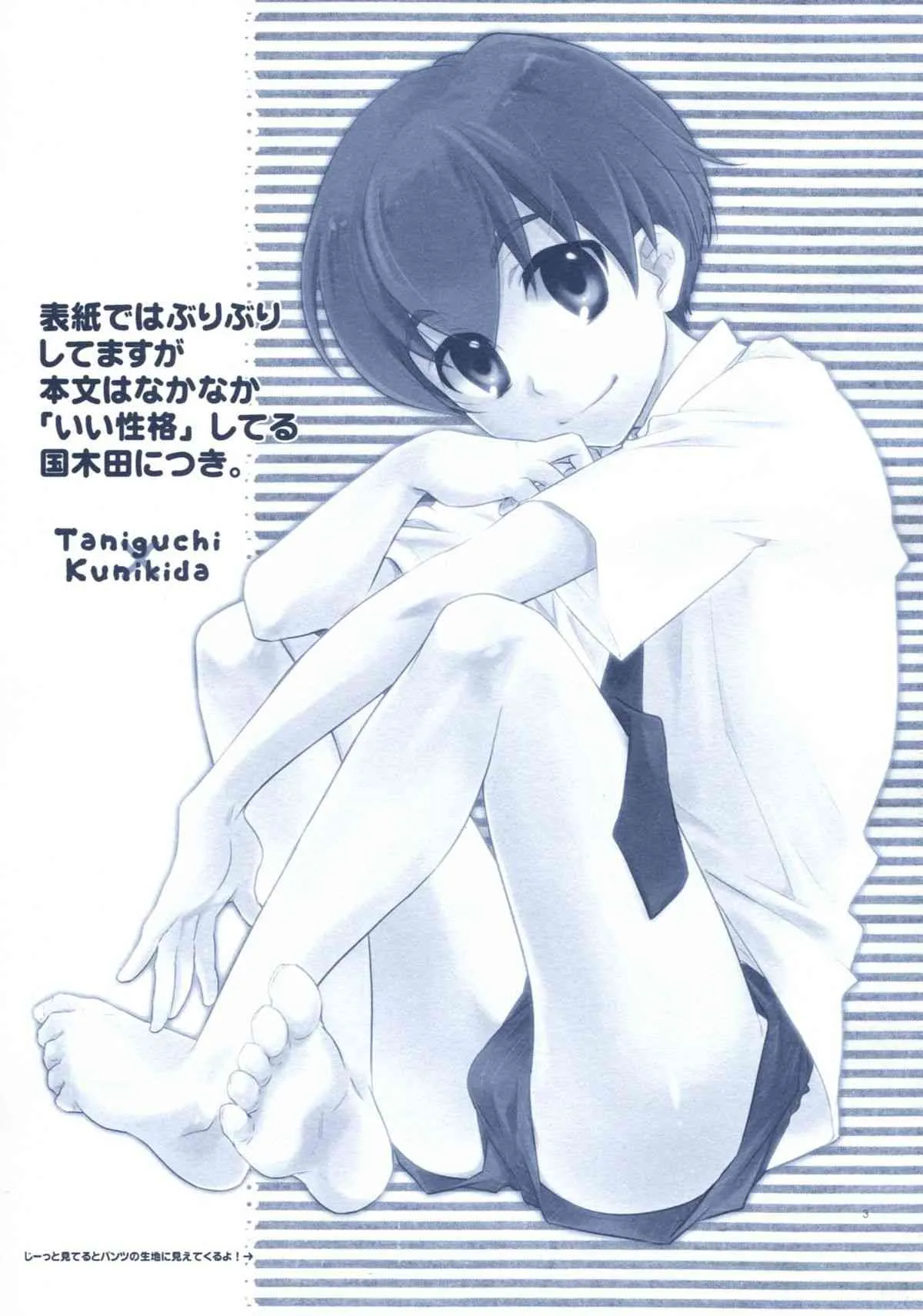 (C78) [Blue Sheets (迷)] あげないよ? (涼宮ハルヒの憂鬱)_2