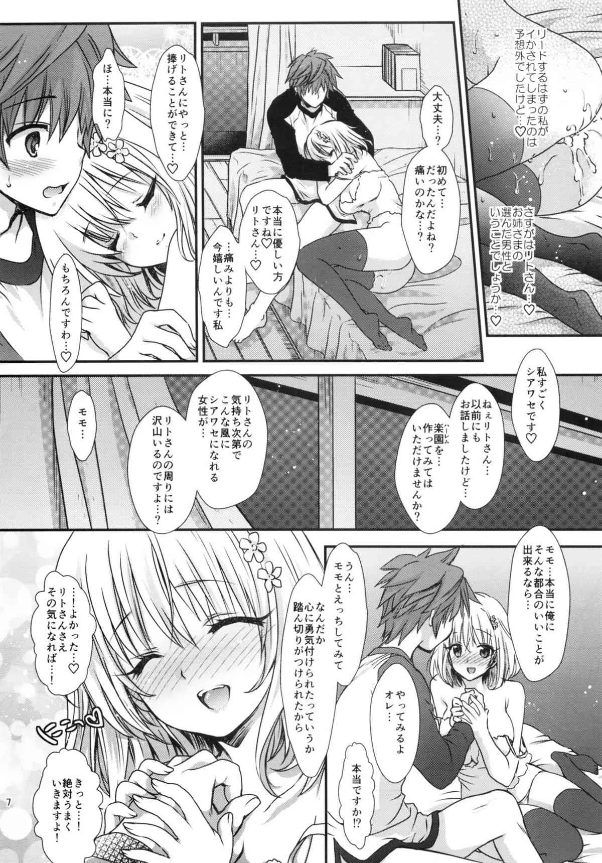 (C83) [少女月蝕 (嶋尾和)] とろけるピーチ～絞りたてのモモ味～ (ToLOVEる ダークネス)_6