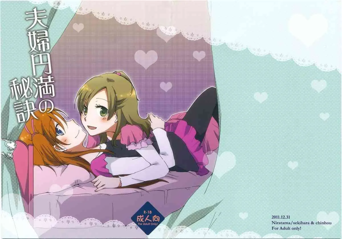 (C81) [にらたま (せきはら)] 夫婦円満の秘訣 (スイートプリキュア♪)_2