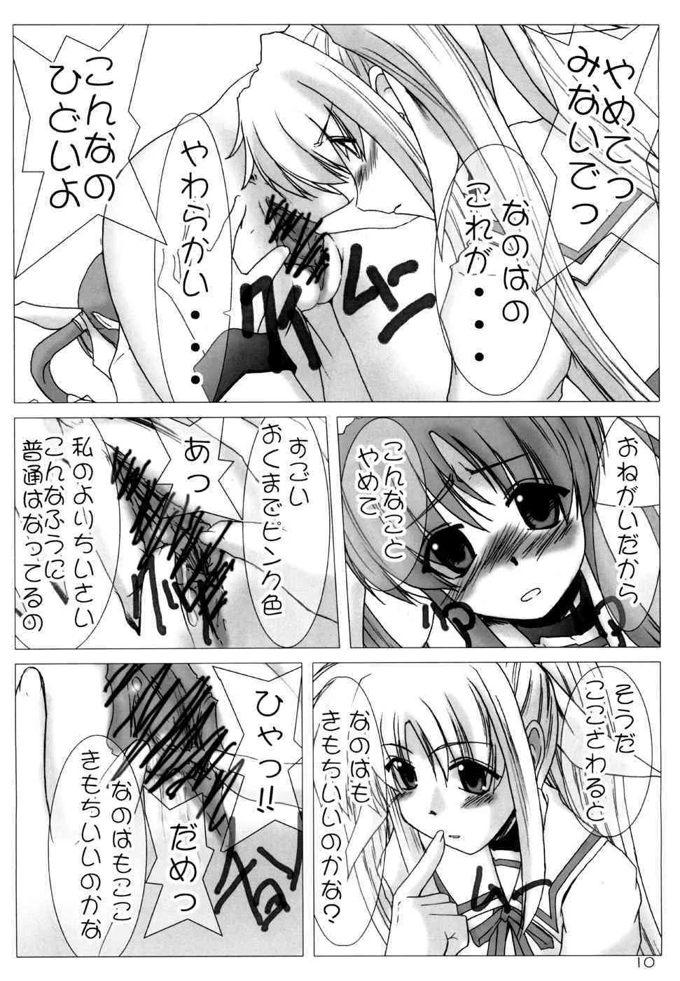 (C71) [バーニングハンマー(福井空)] 偽者の体なの？ (魔法少女リリカルなのは)_9