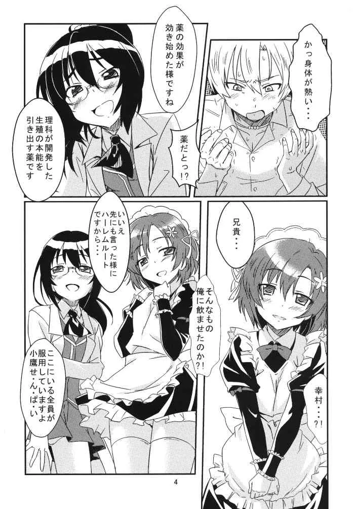 [カミナリネコ (えーたろー)] ハーレム隣人部スタイル (僕は友達が少ない) [DL版]_4
