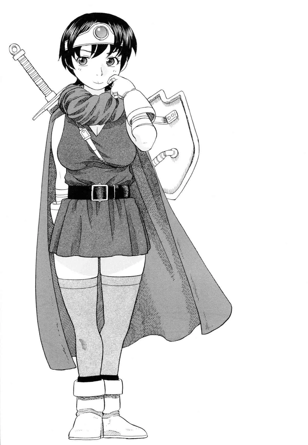 [スタジオ・ワラビー (にいるまけんじ)] 女勇者とえっち (ドラゴンクエスト3)_3