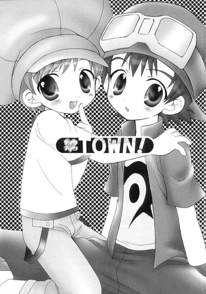 (C62) [放課後パラダイス (さそりがため)] ティンティンTOWN! (デジモンフロンティア)_3