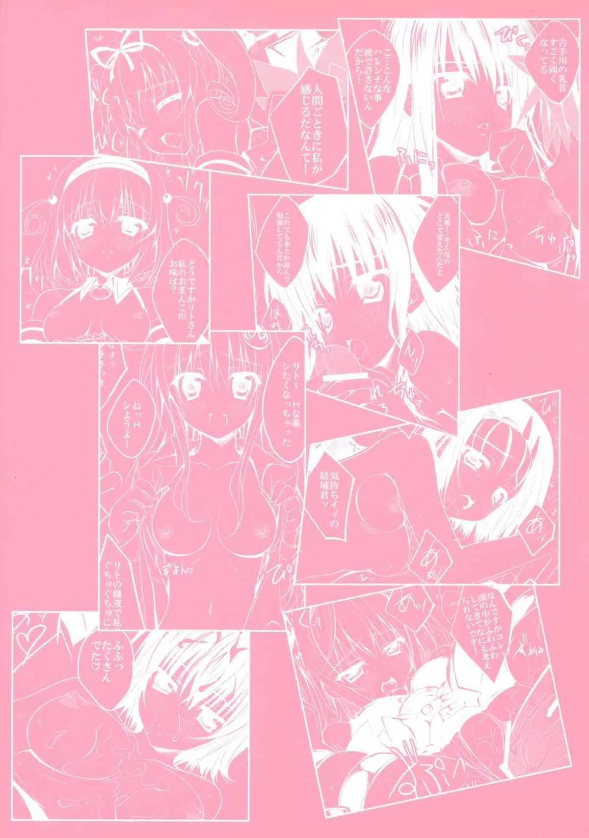 (サンクリ49) [DRAGON PANDA (御奈瀬)] えっちぃのは○○です! (To LOVEる -とらぶる-)_2