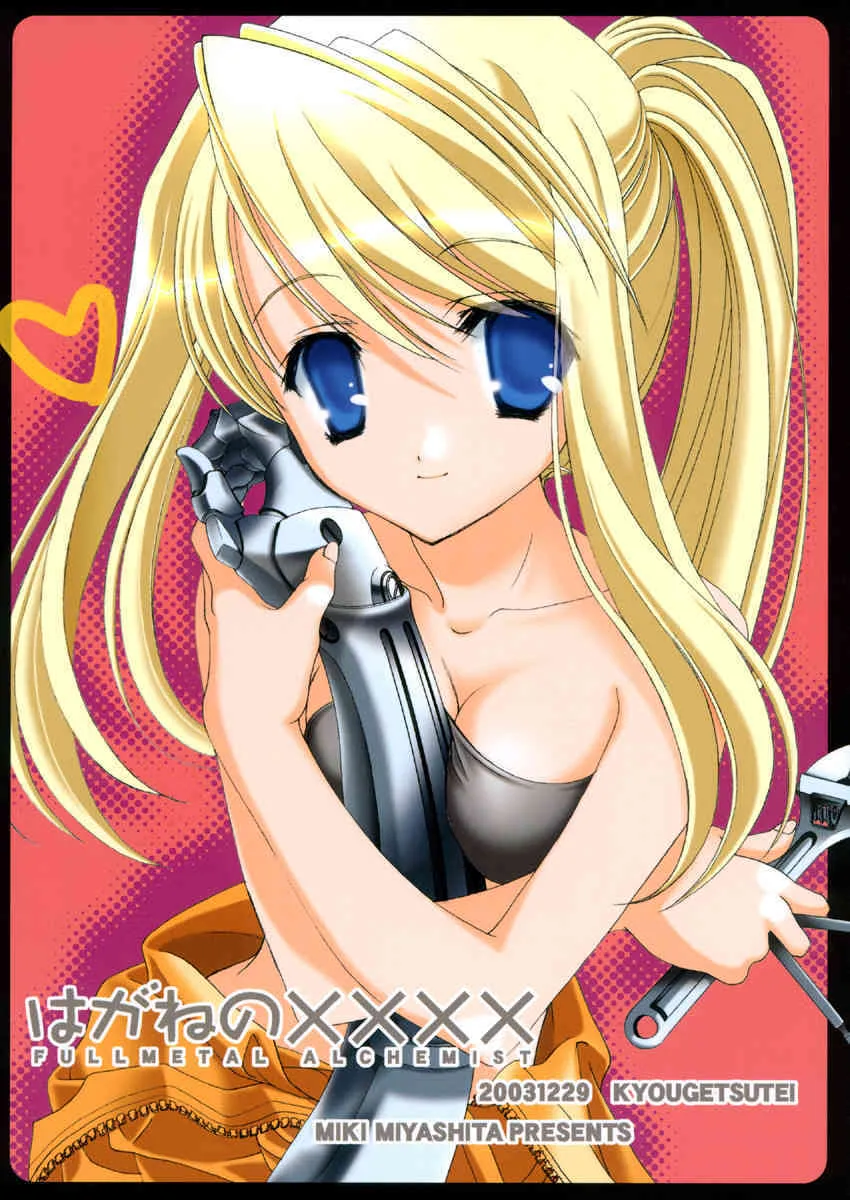 (C65) [共月邸 (宮下未紀)] はがねのXXXX (鋼の錬金術師)
