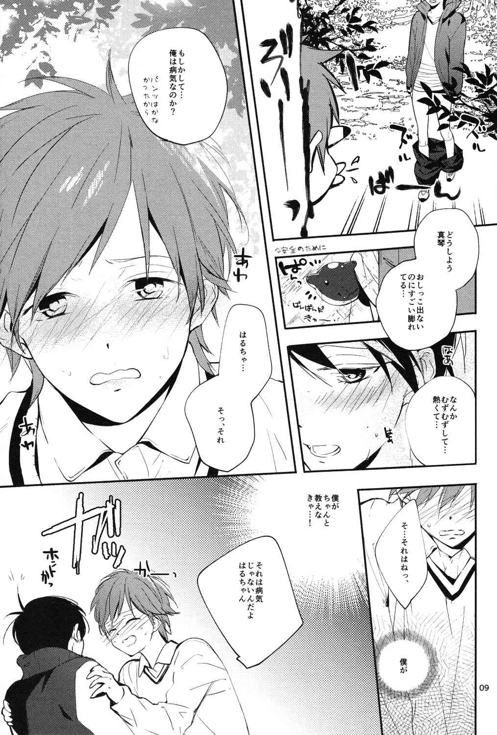 (C85) [ABee (蜂不二子)] かえりみち (Free!)_8