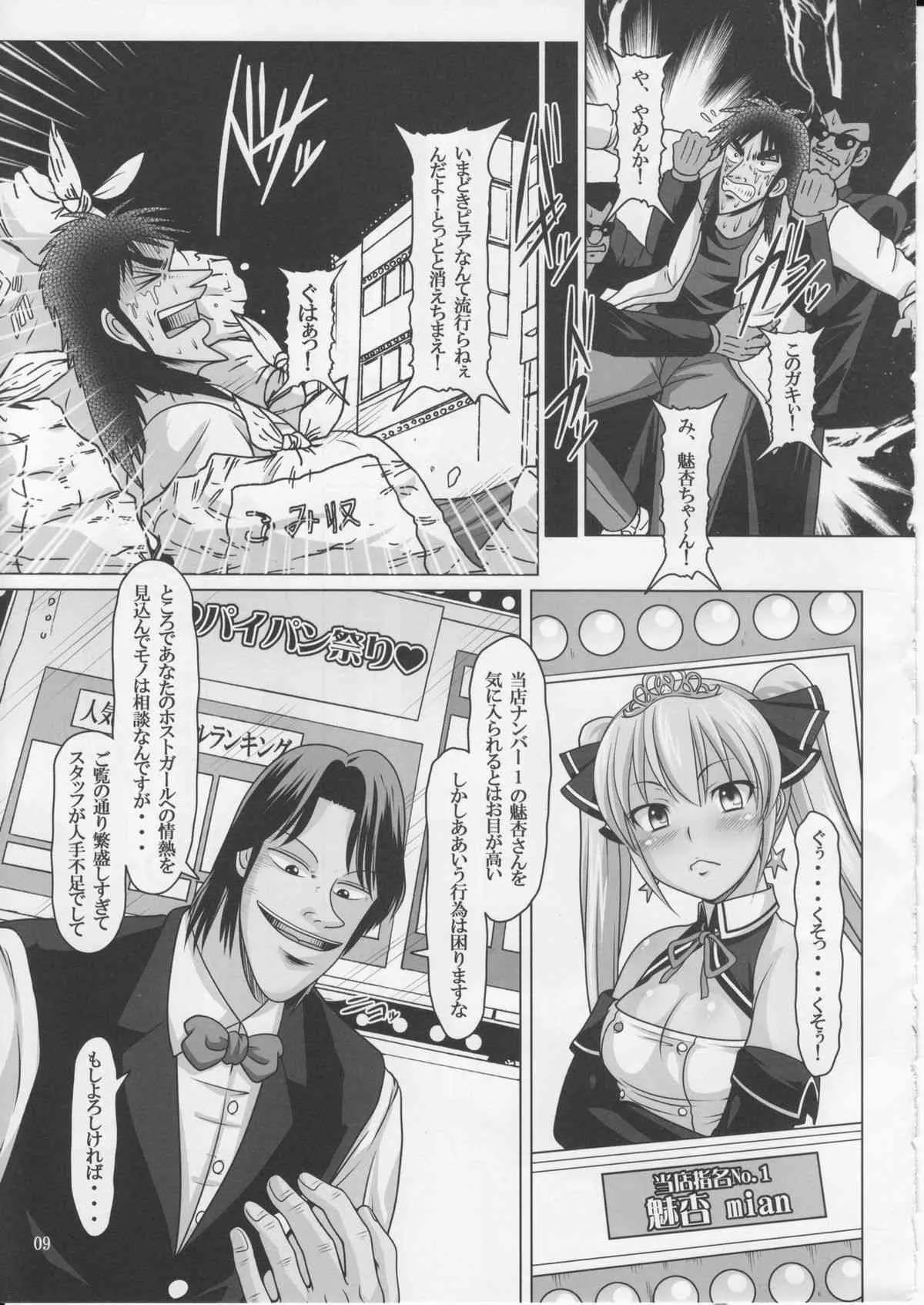 (C77) [白液書房 (A輝廃都)] 変態牝豚☆宣言 (ドリームクラブ)_8