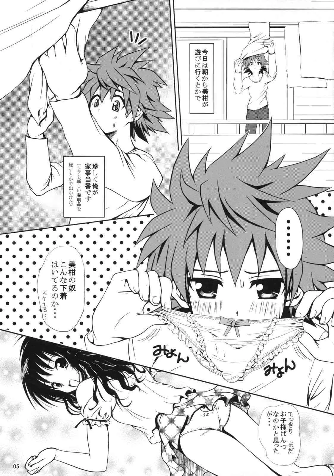 (サンクリ39) [しあわせ甘味料 (幸灯)] ある☆みかん (ToLOVEる-とらぶる-)_4