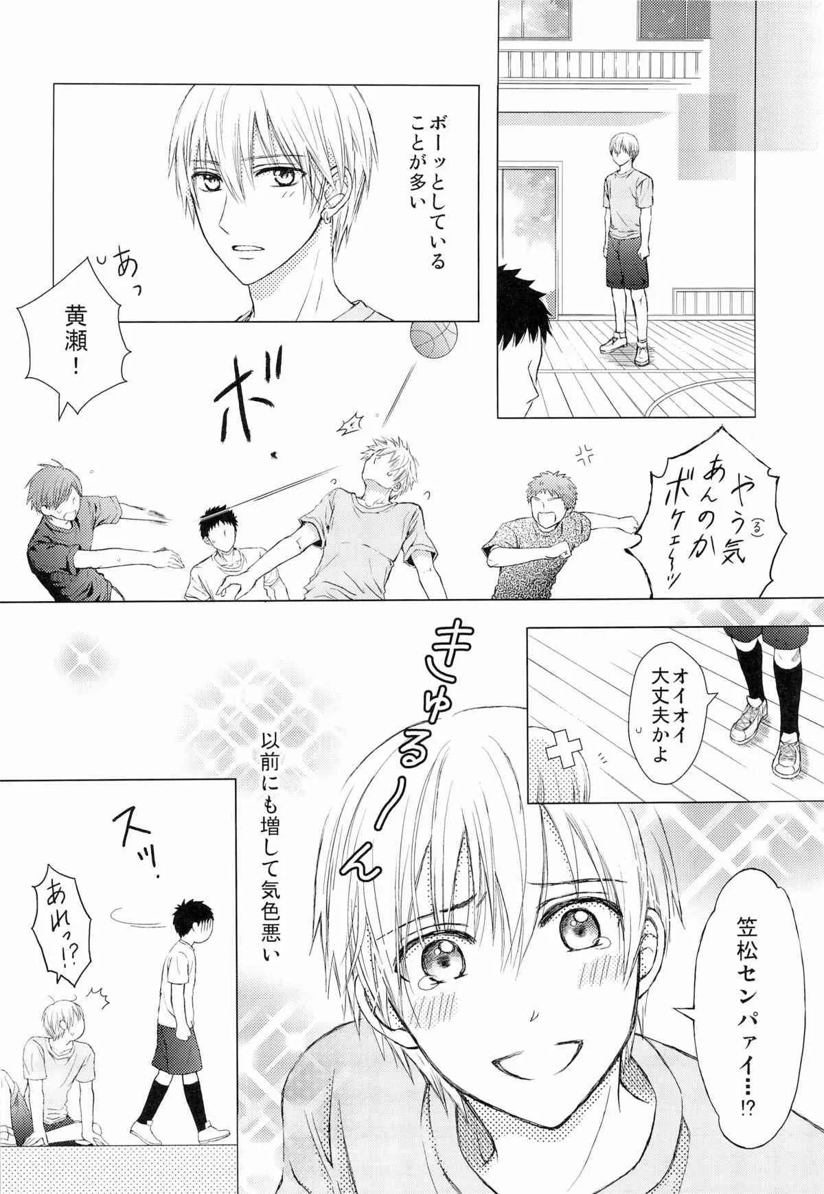 [虹色画報 (密みつこ)] 主将とエースとシャワー室 (黒子のバスケ)_5