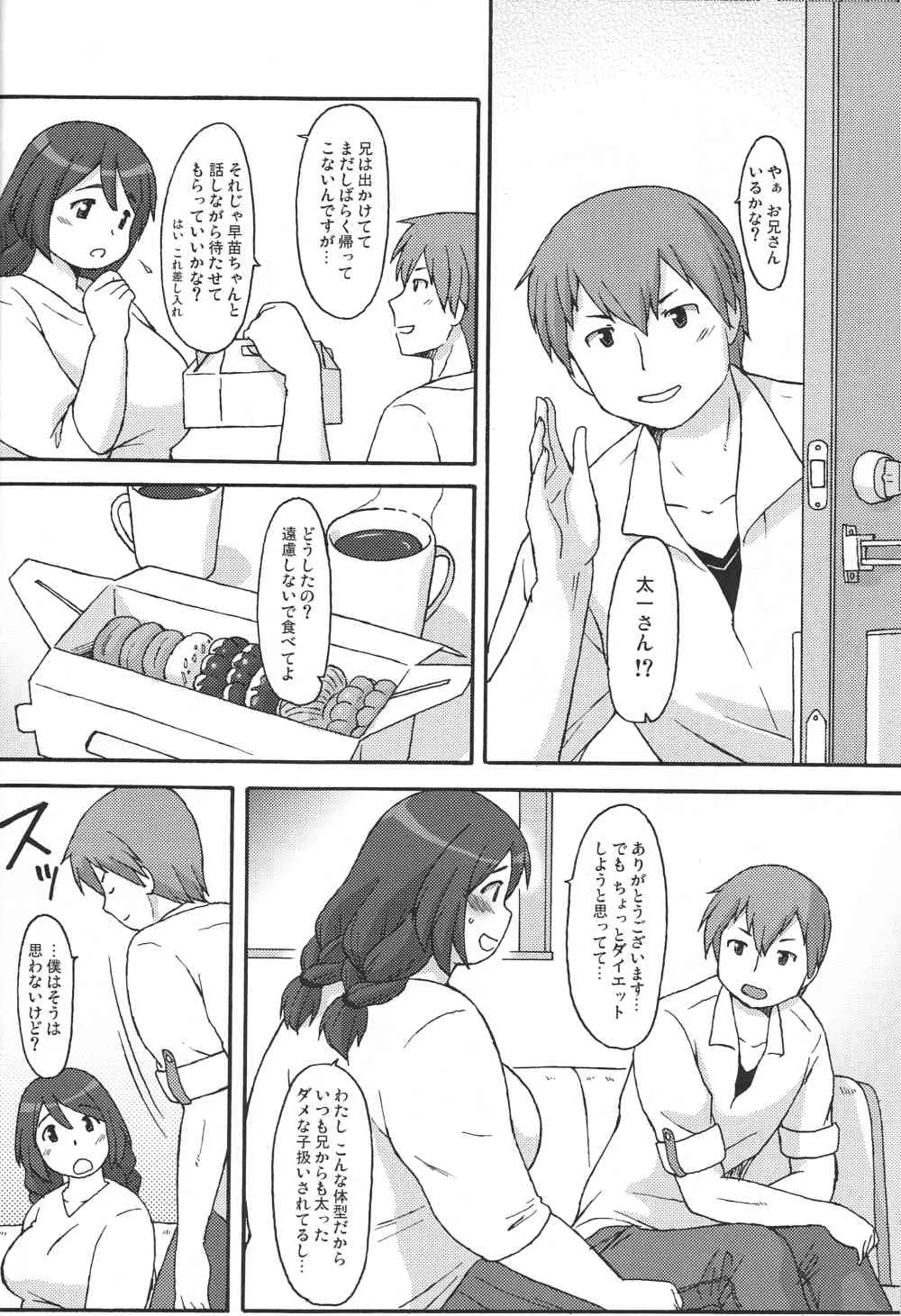 (C85) [嗚呼、我等加藤隼戦斗隊 (加藤)] Sister’s Complex [ページ欠落]_6