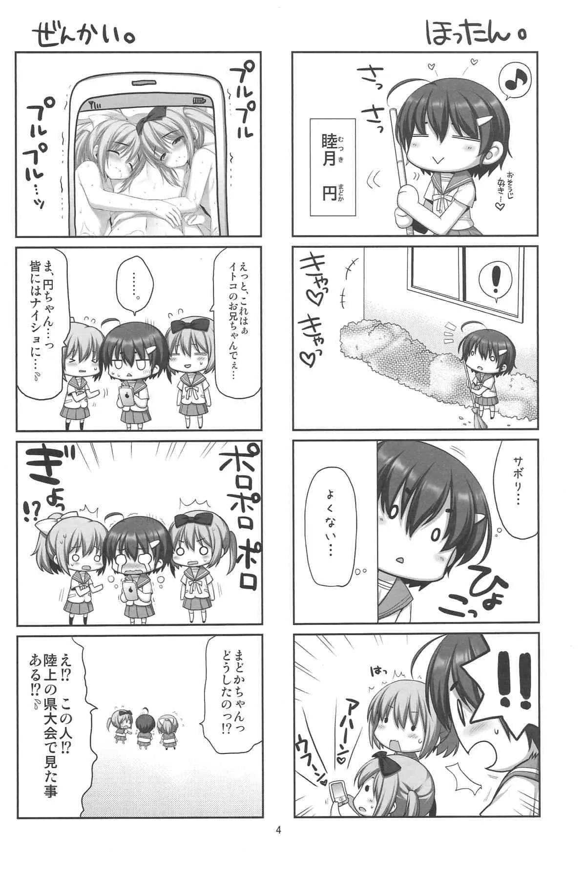 (COMIC1☆6) [有葉と愉快な仲間たち (有葉)] 可愛い後輩に堕とされそう_3