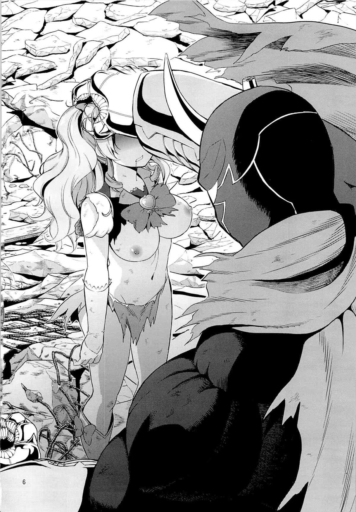 (C85) [山田一族。 (袋小路, もきゅ)] 敵前逃亡 (プリキュア)_4