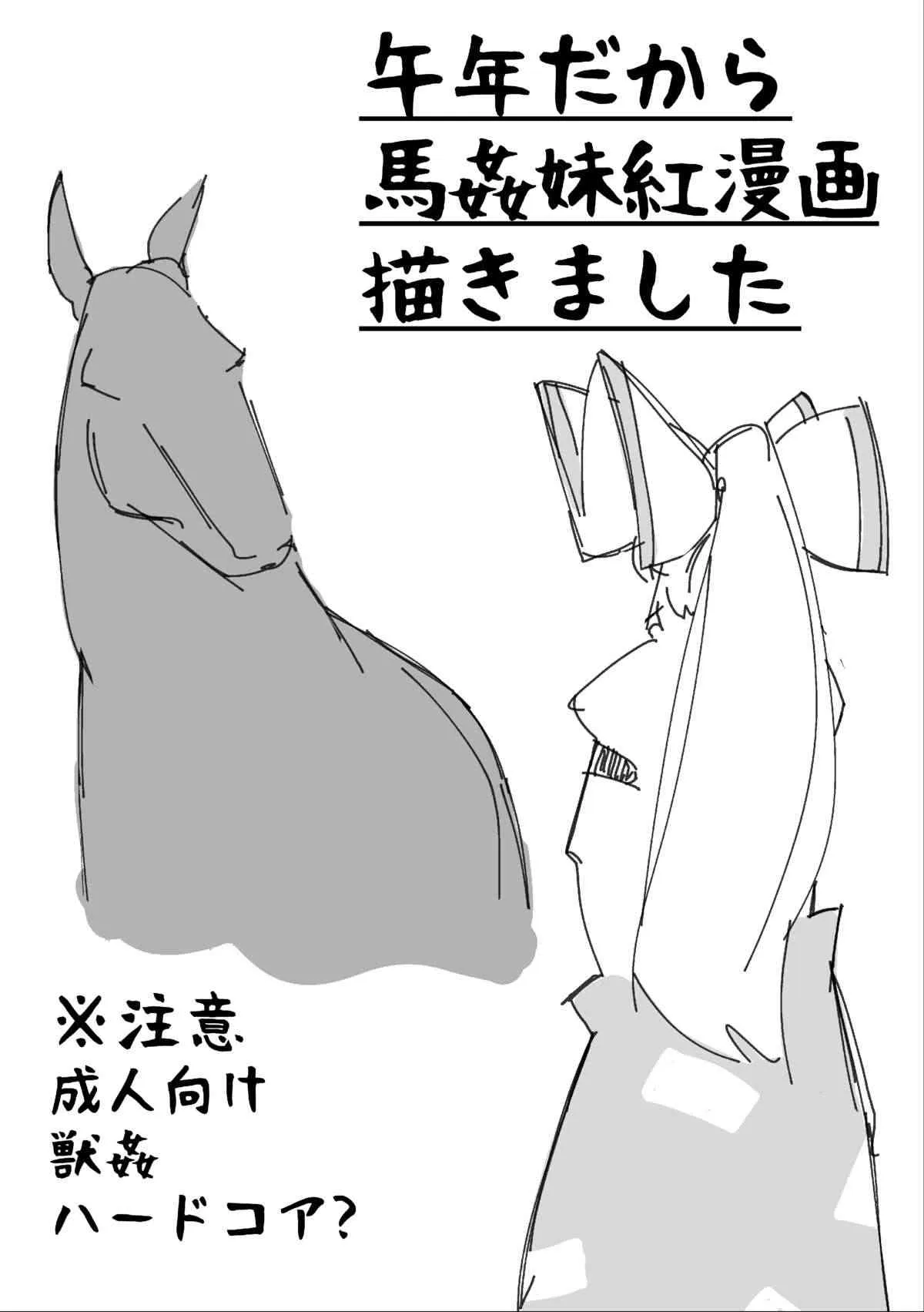 (例大祭11) [一重] 午年だから馬姦妹紅漫画描きました (東方Project)