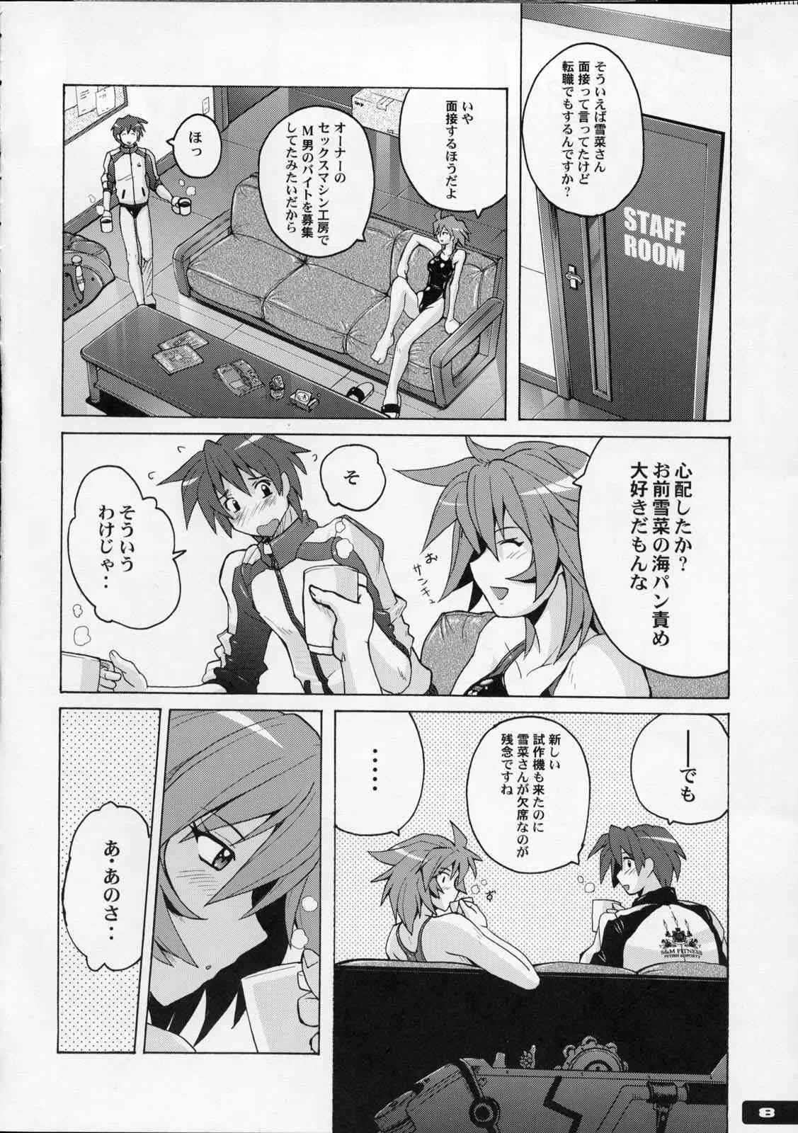(C76) [猫畑 (紫☆にゃ～)] ぴたぴた競泳水着 4_7