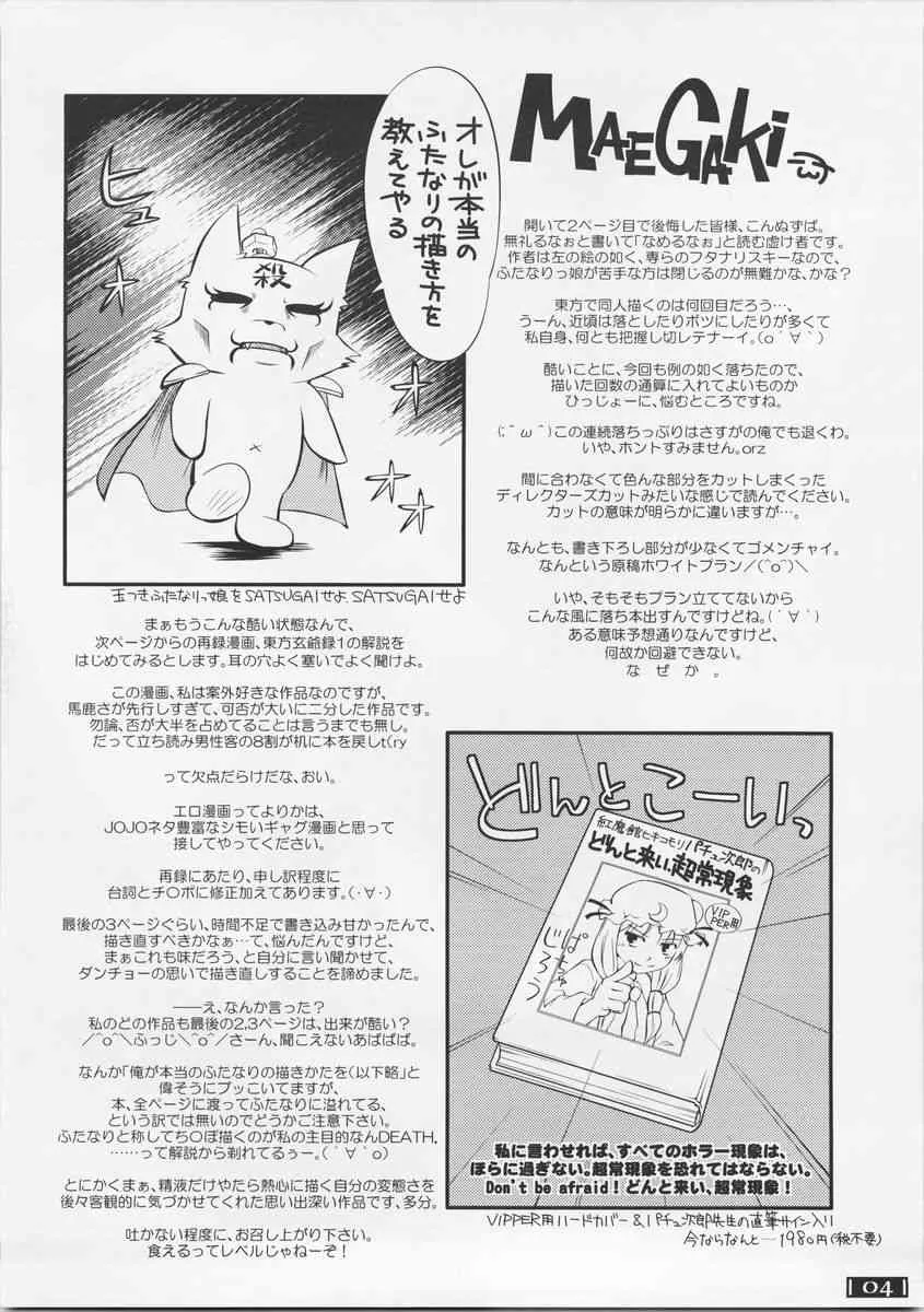 (サンクリ34) [なごみどきっ (ひなたぱっぱ)] 東方玄爺録・結 (東方Project)_3