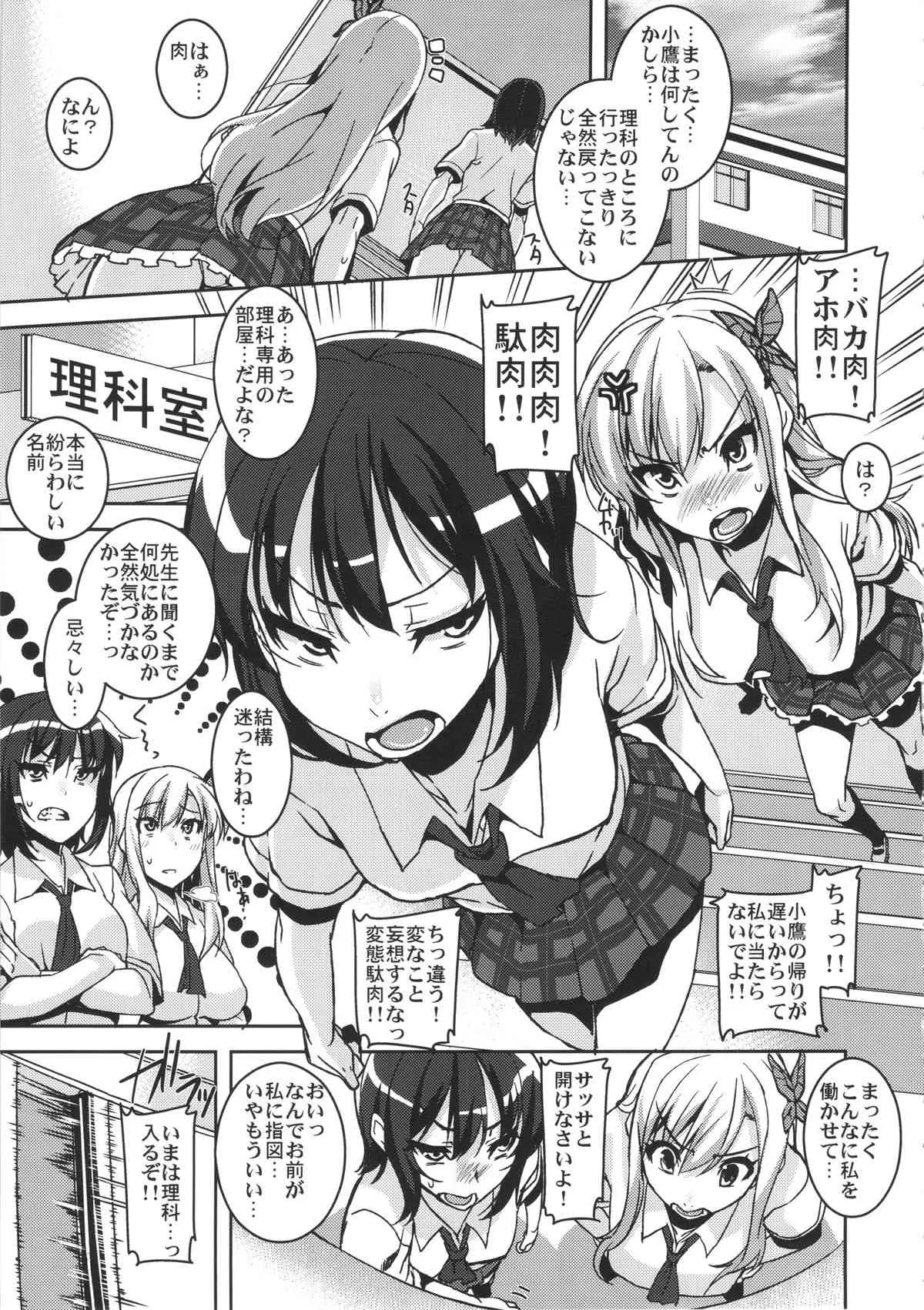 (C84) [HBO (変熊)] 僕の性欲が止まらない！？ (僕は友達が少ない)_5
