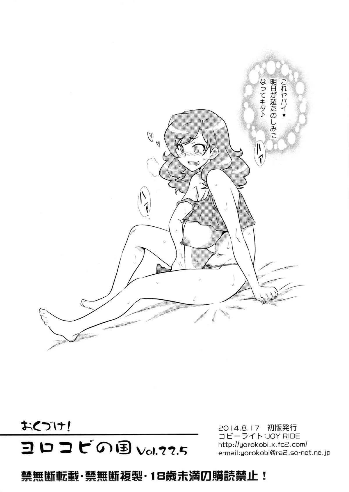 (C86) [ヨロコビの国 (JOY RIDE)] ヨロコビの国 Vol.22.5 通称[ビチ子]さんの日常_8