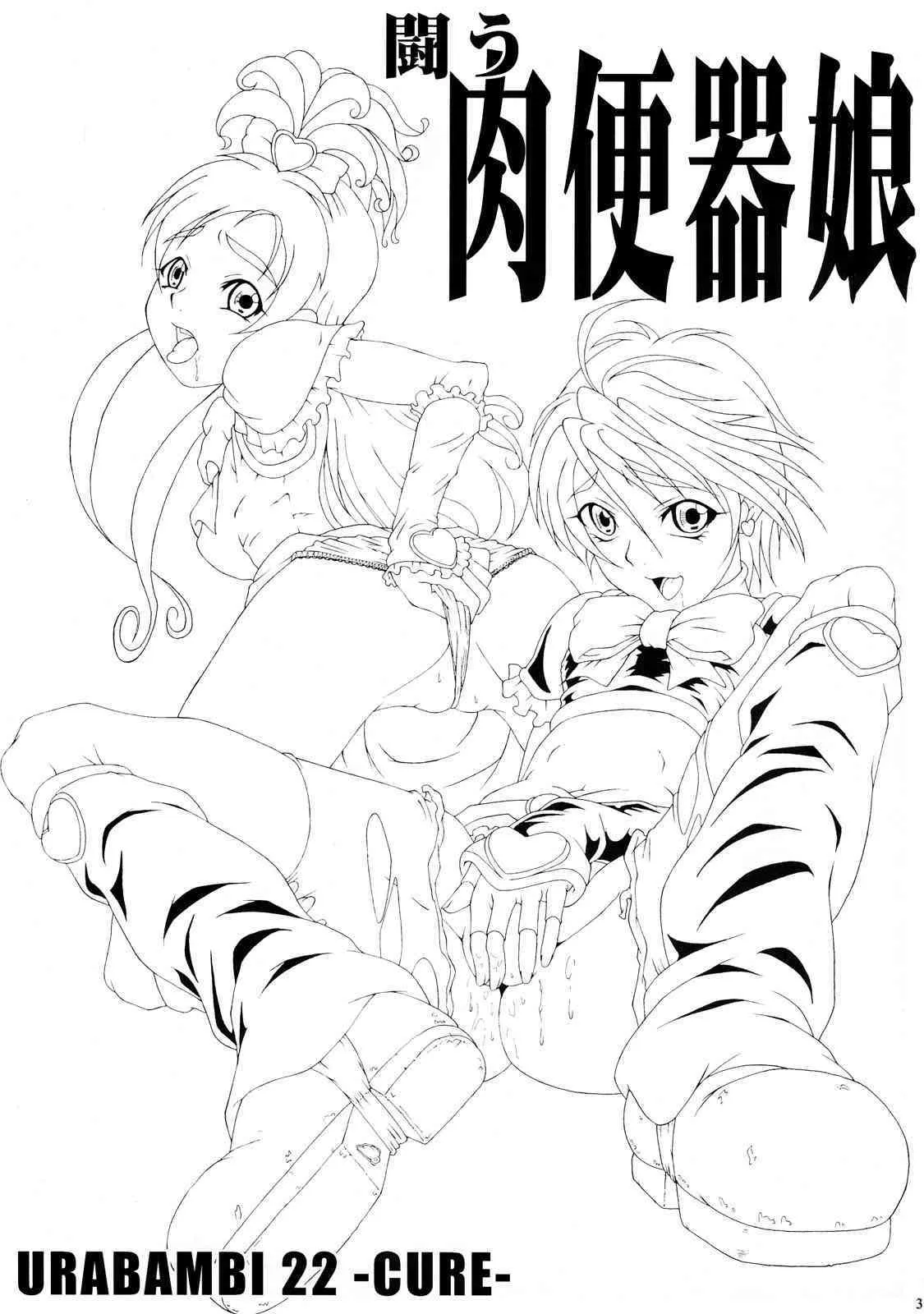 (C66) [裏方本舗 (SINK)] ウラバンビ Vol.22 -CURE- (ふたりはプリキュア)_3