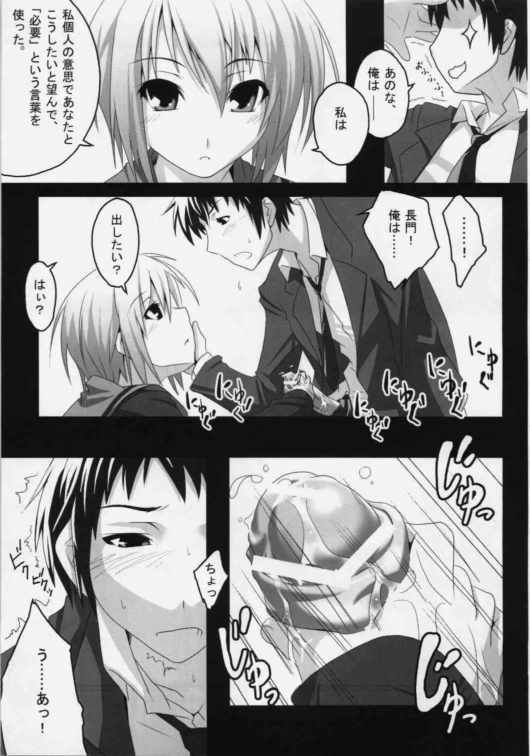 [ニリツハイハン (ニリツ)] Nagato’s Favorite ”about 18cm” (涼宮ハルヒの憂鬱)_8