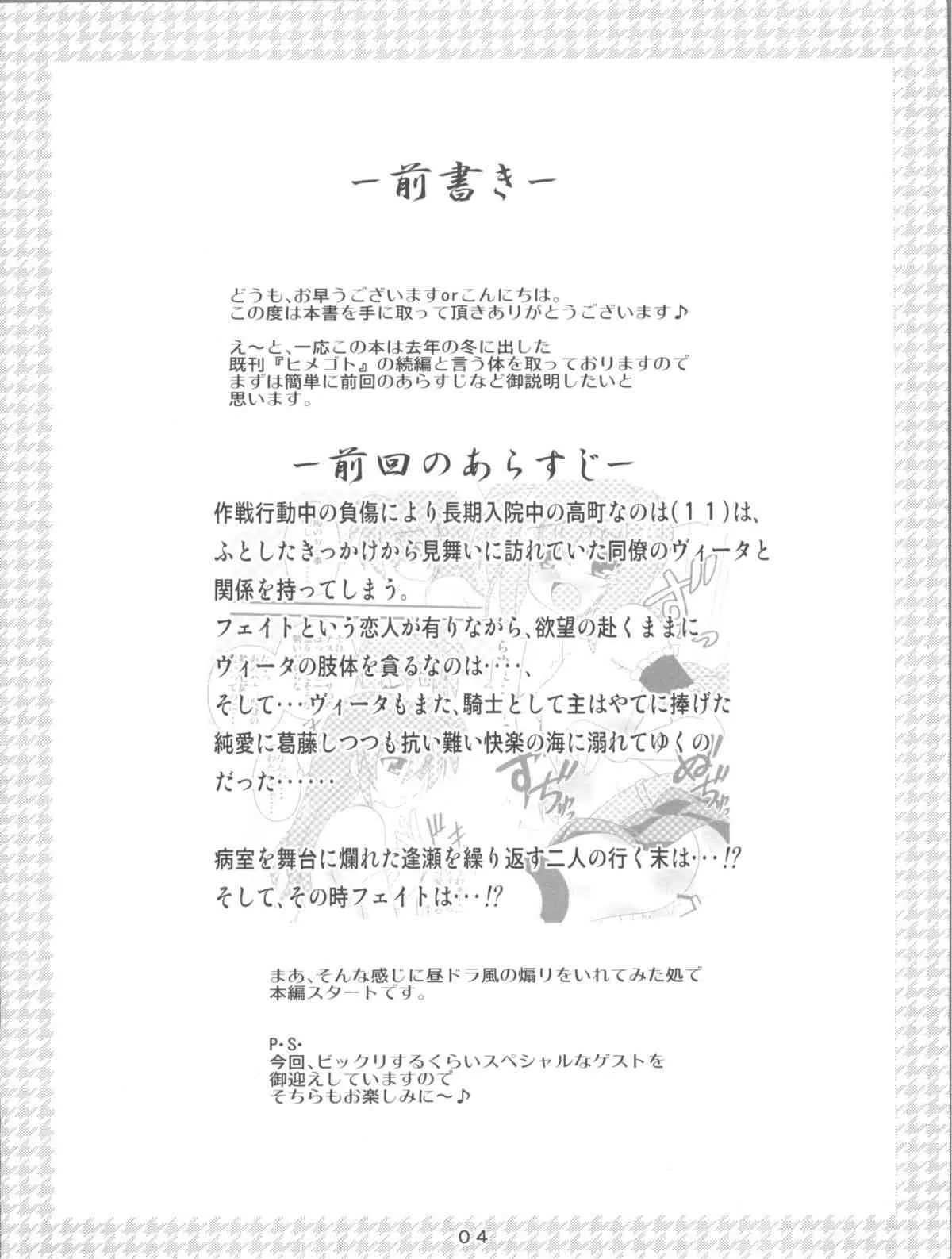 (C74) [朽木ノ洞 (エンマコオロギ)] ミダレゴト (魔法少女リリカルなのは)_4