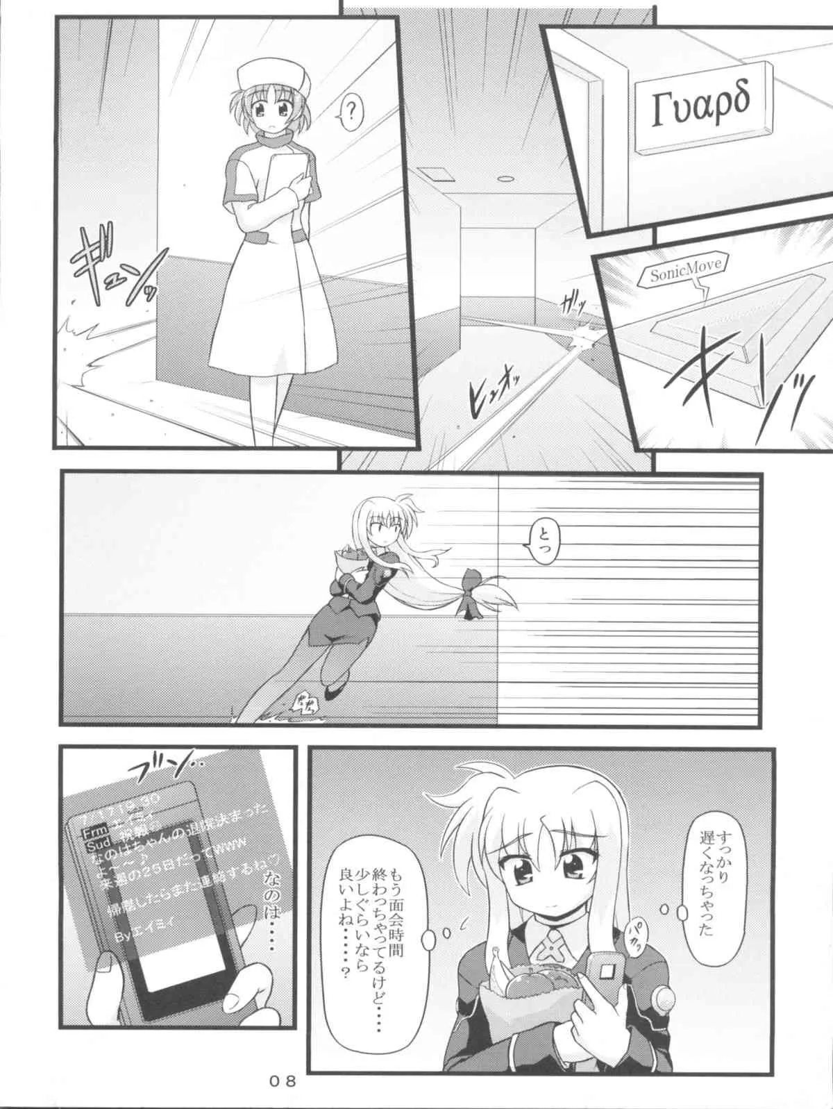 (C74) [朽木ノ洞 (エンマコオロギ)] ミダレゴト (魔法少女リリカルなのは)_8