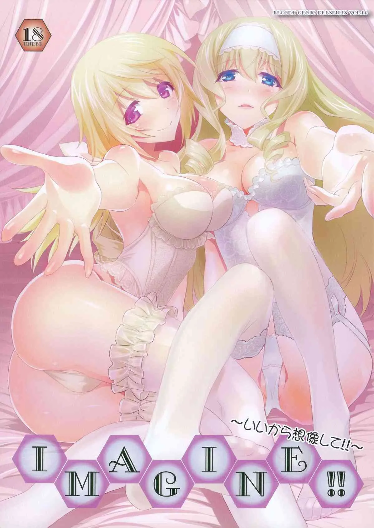 (COMIC1☆8) [Bloody Okojo (芥川まんぼう)] IMAGINE!!～いいから想像して!!～(IS＜インフィニット・ストラトス＞)