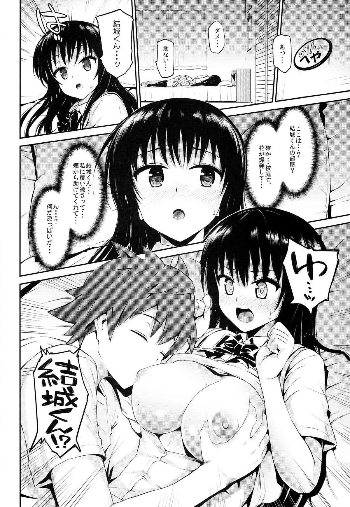 (C86) [森宮缶 (森宮正幸)] はなのとりこ(ToLOVEる-とらぶる-)_2