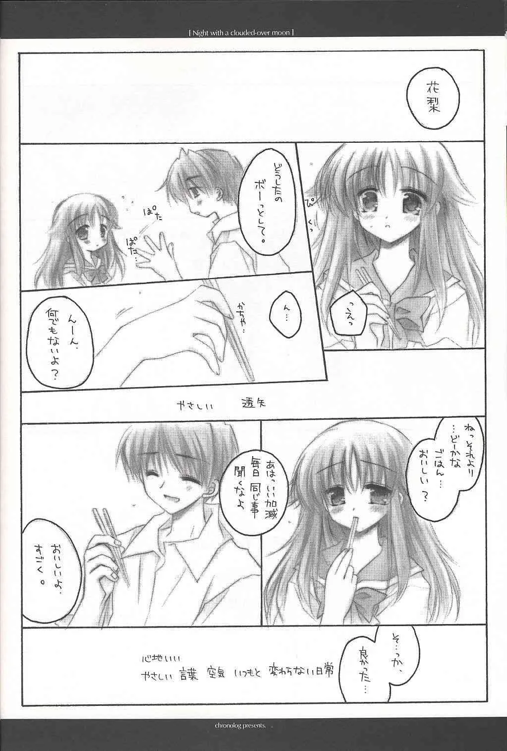 (C62) [CHRONOLOG (桜沢いづみ)] Night with a clouded-over moon (水月)_9