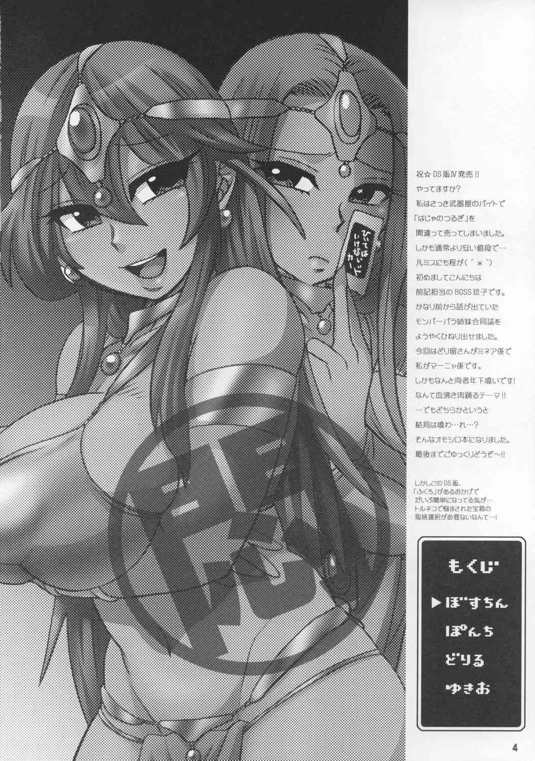 (C73) [エセクール (BOSS珍子)] 悶バラ! (ドラゴンクエスト IV)_3