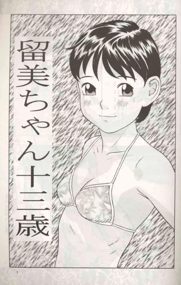 (C55) [モモンガ倶楽部 (林原ひかり)] 留美ちゃん１３歳_2