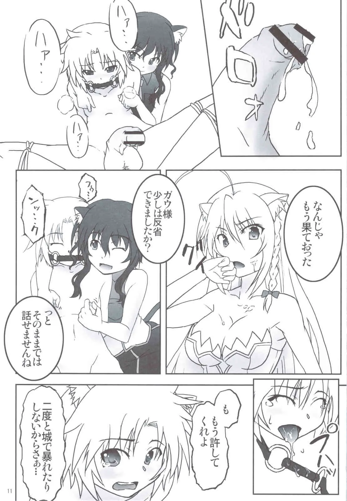 (C83) [別に好きじゃないよ (うなむ)] 触手なんて無かった (DOG DAYS)_10