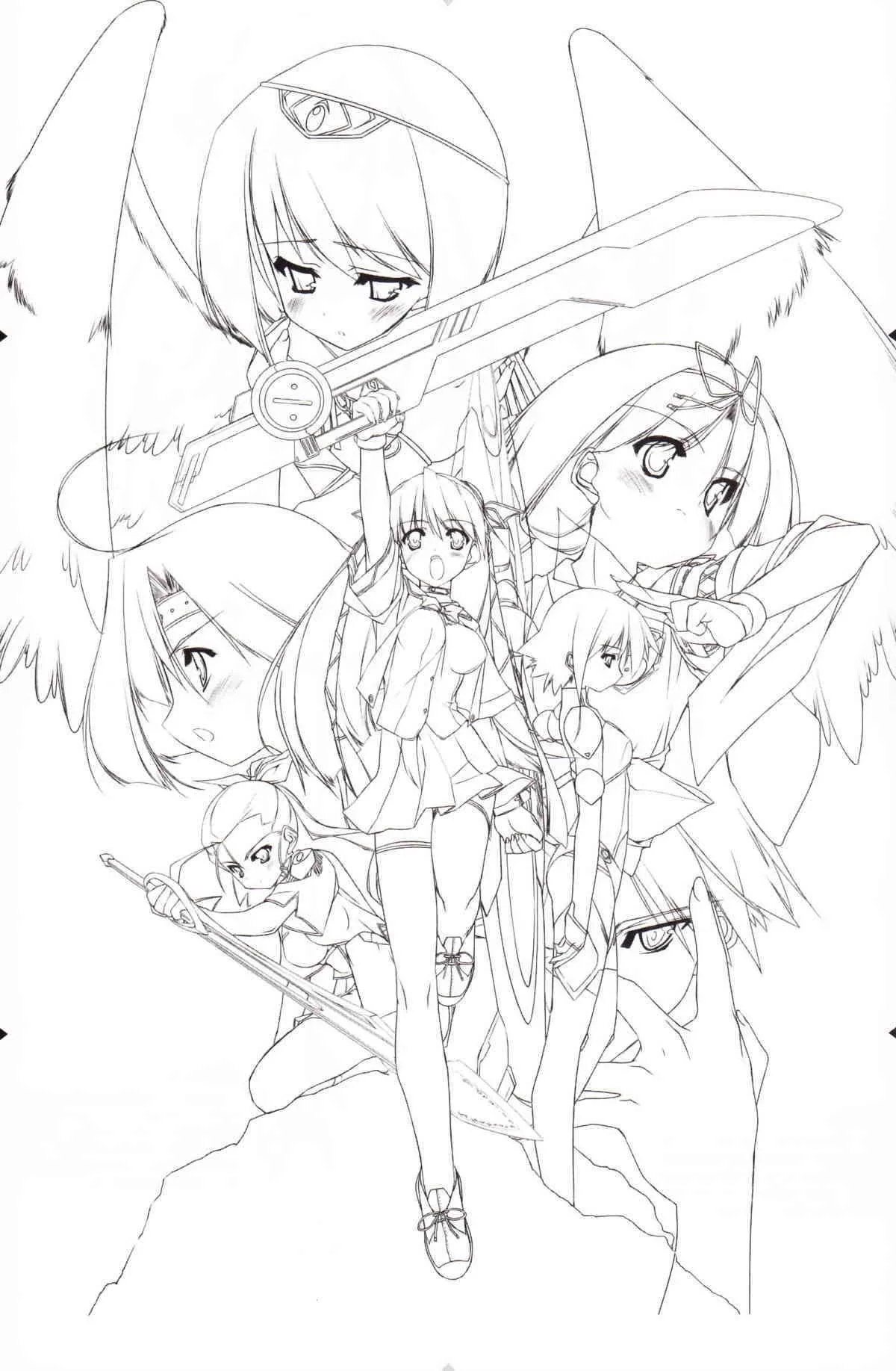[うろぴょん☆ (うろたん)] The Art of the Night Wizard 魔法大戦画集 (ナイトウィザード!)_2