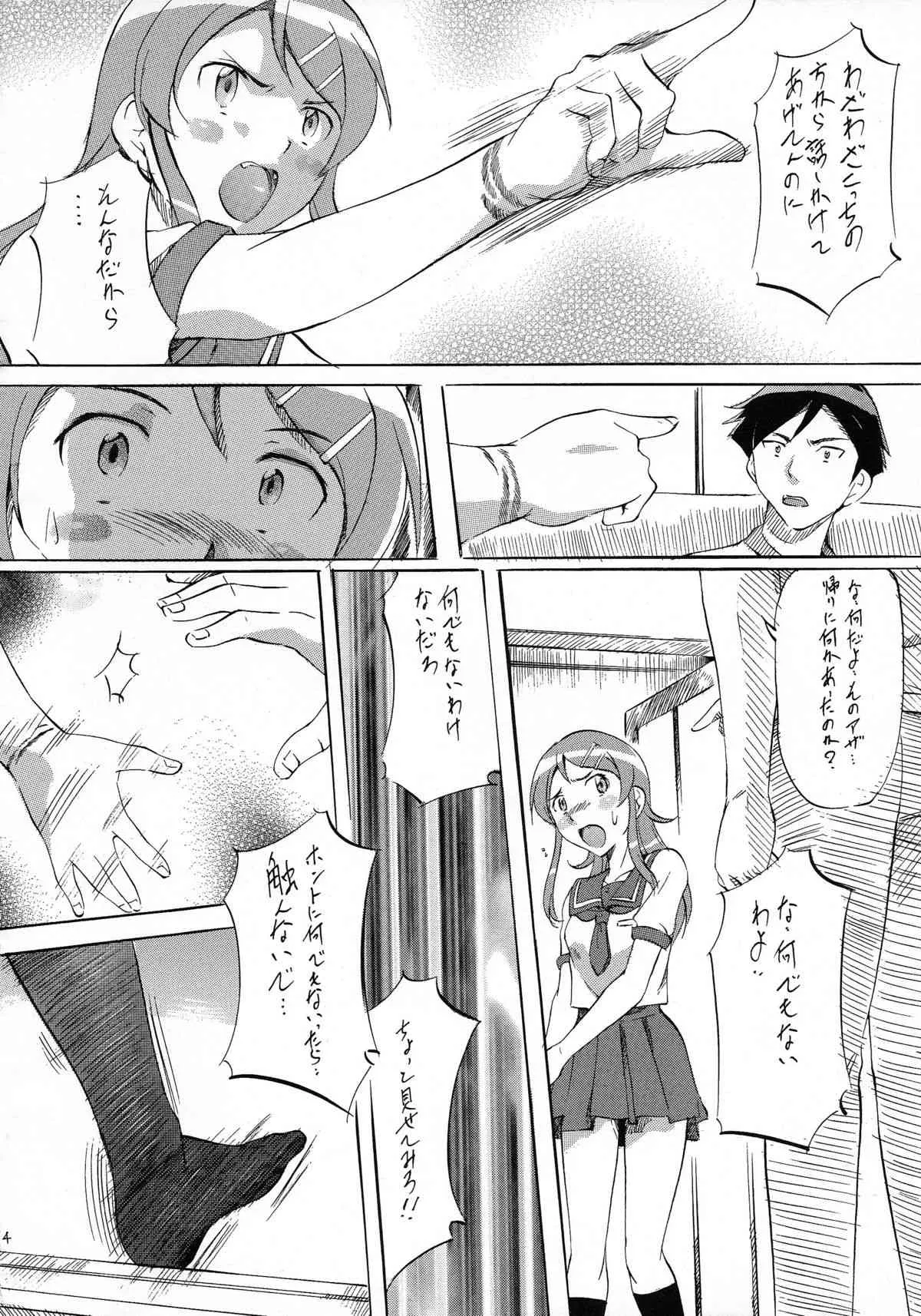 [武装女神 (神無月かんな)] 俺が俺妹の同人を描かないわけがない (俺の妹がこんなに可愛いわけがない)_3