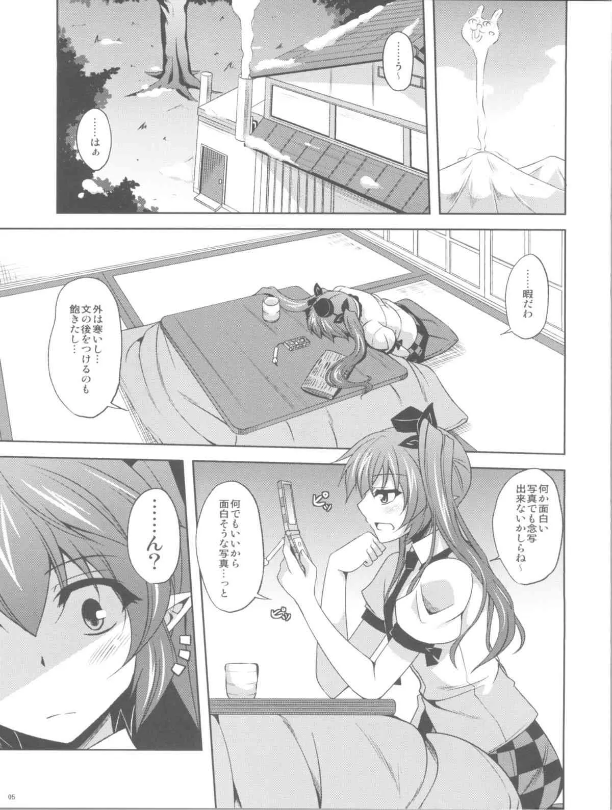 (例大祭8) [何処までも蒼い空に浮かぶ肉。 (肉そうきゅー。)] 妄想念報 (東方Project)_3