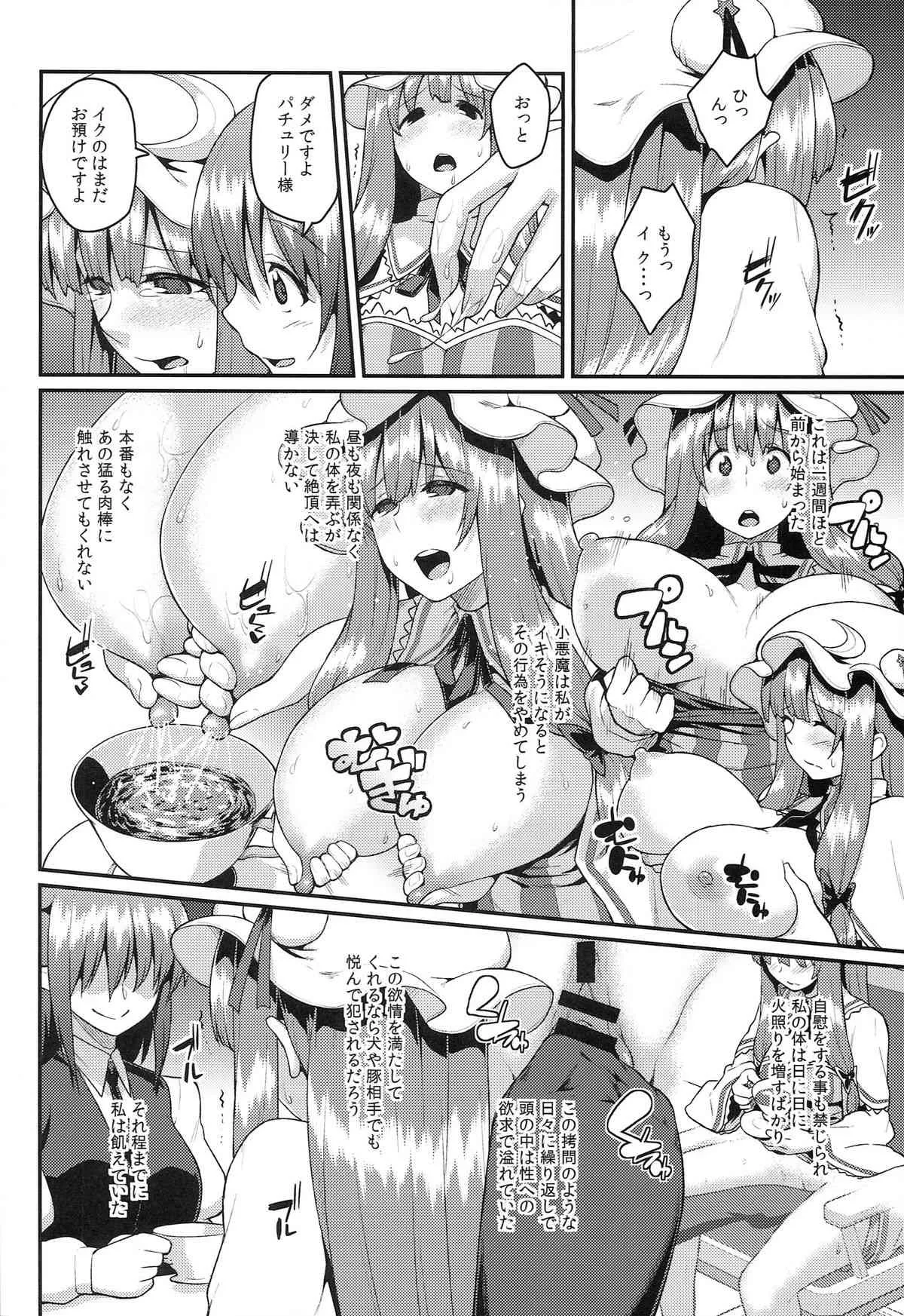 (例大祭11) [広十練習帖 (広弥)] パチェ堕としafter (東方Project)_3