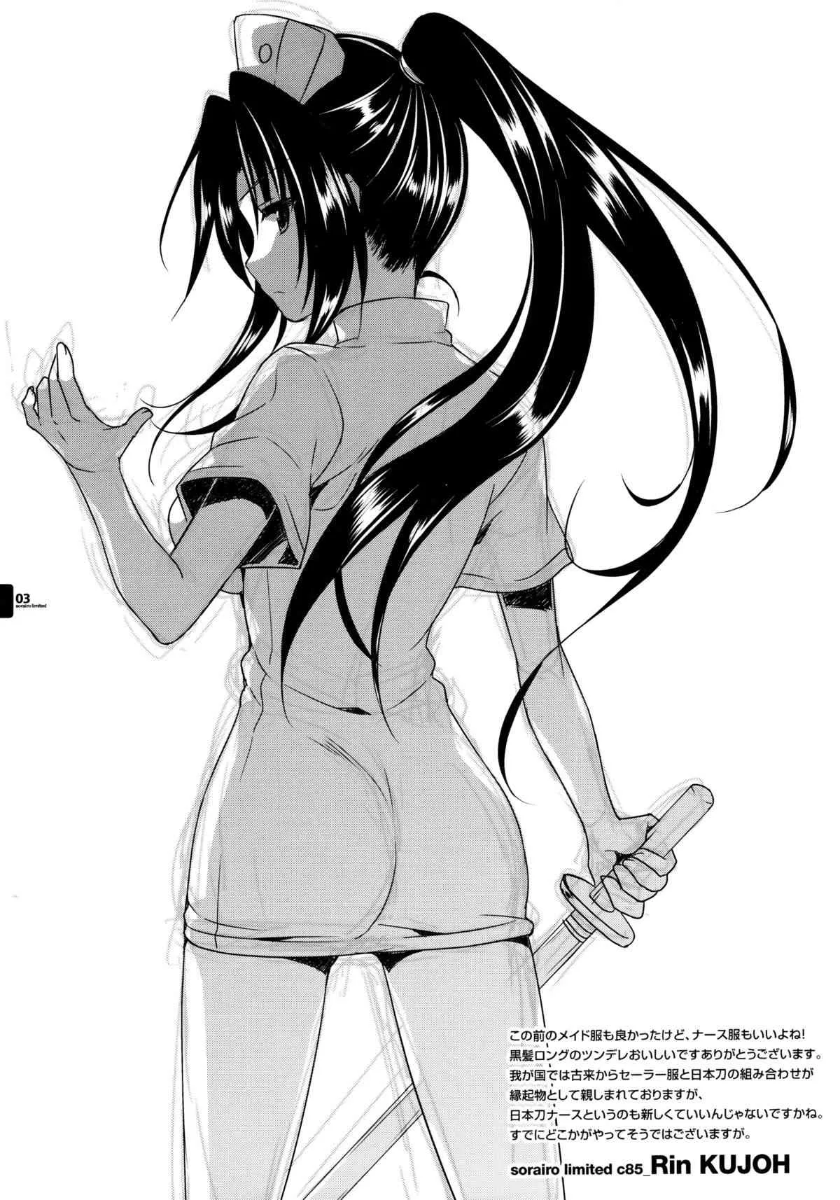 (C85) [空色まーち (成沢空)] ドキッ!まるごとナースだらけの冬コミ限定本 どうしてこの人たちは診療所にいなかったのSP お風呂もあるよ! (ToLOVEる -とらぶる-)_3
