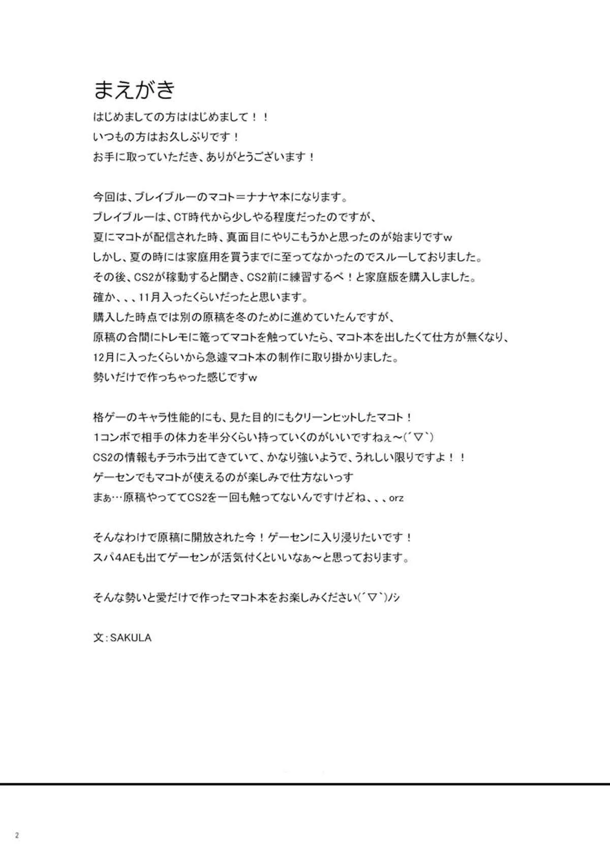 (C79) [マジックフォーチュン八王子店 (SAKULA)] Lightning Arrow (BLAZBLUE)_4