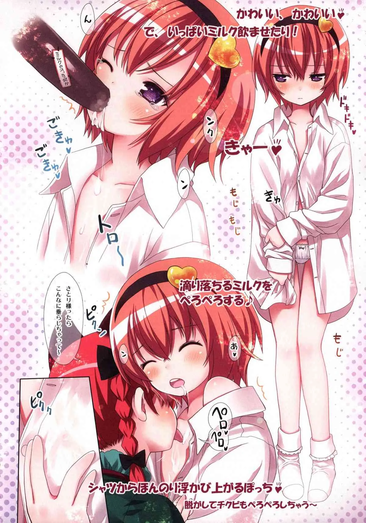 (例大祭11) [りとる☆はむれっと (ら～☆きぃ)] 古明地さとり あ～したい こ～したい (東方Project)_9