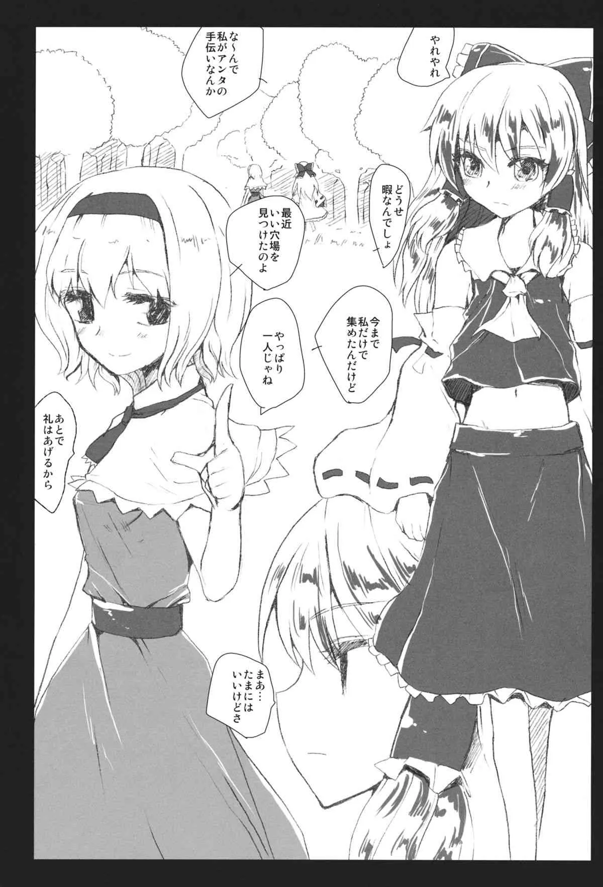 (C84) [くまのもり (隈太郎)] DOLL FALLEN TO HEAVEN (東方Project)_2