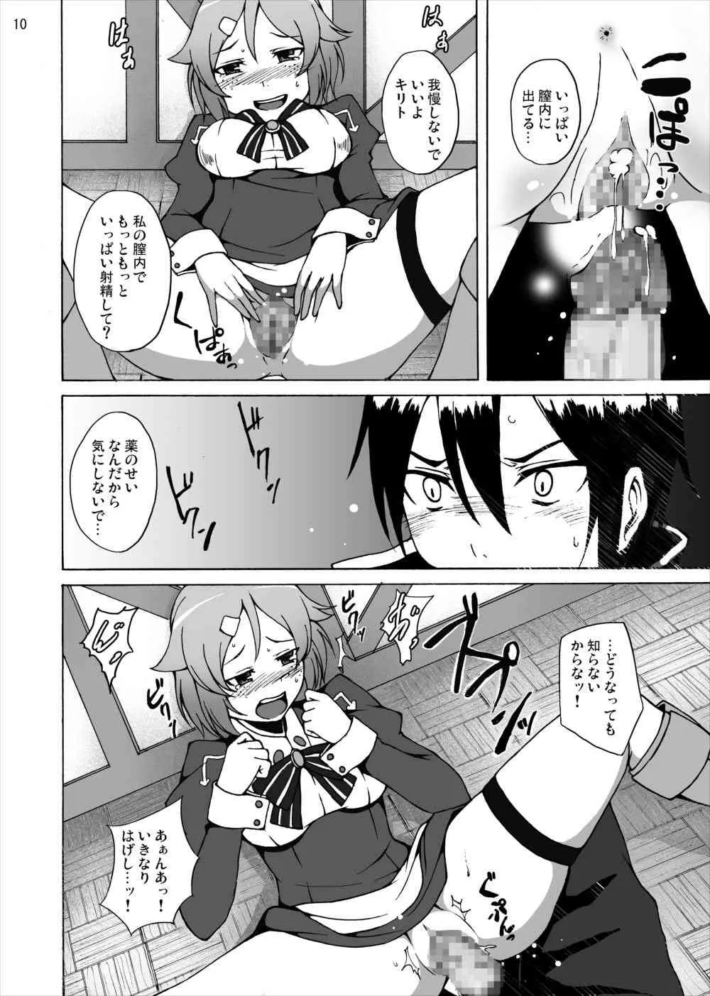 [スタジオヌンチャク (アキヒラ)] リズベットの決意…危険な薬を使ってでもアスナからキリトを奪ってみせる… (ソードアート·オンライン) [DL版]_9