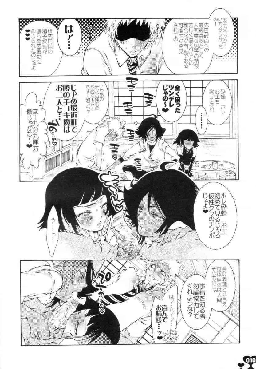 (C69) [SADISTIC MARY (服部ミツカ)] Heavy Syrup Dellinger (ブリーチ)_9